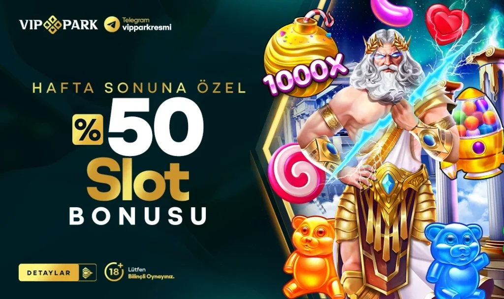 Vippark Hafta Sonu Slot Bonusu